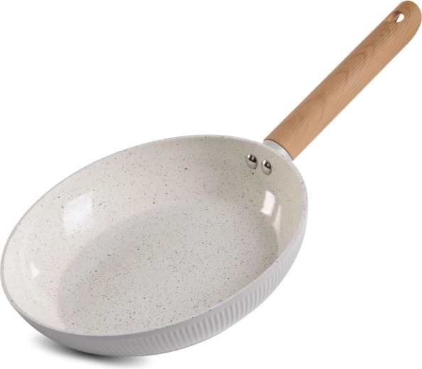 Tigaie ceramică Lamart Alba, 24 cm