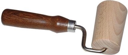 Sucitor din lemn pentru o singură mână, 7 cm, cu mâner închis la culoare