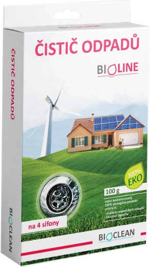 Bioline curățător biologic pentru scurgeri și sifoane 100 g