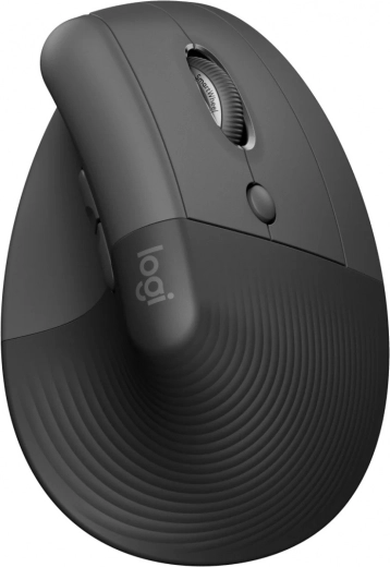Mouse vertical ergonomic Logitech Lift for Business, grafit