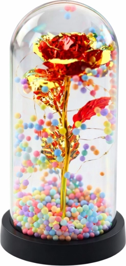Decorațiune romantică cu trandafir etern