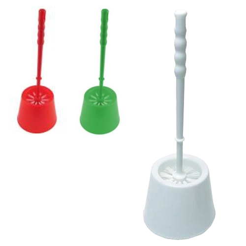 Perie WC rotundă Sanel din plastic rezistent