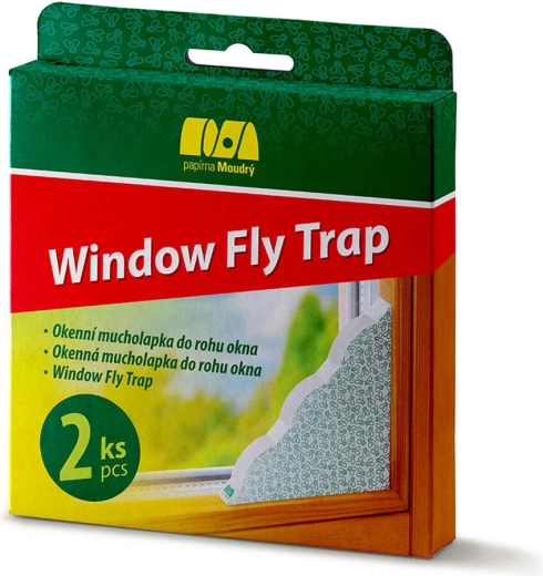 Capcană pentru muște de colțul ferestrei – capcană decorativă pentru insecte