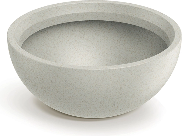 Ghiveci Molio Bowl 38 cm, nisipiu