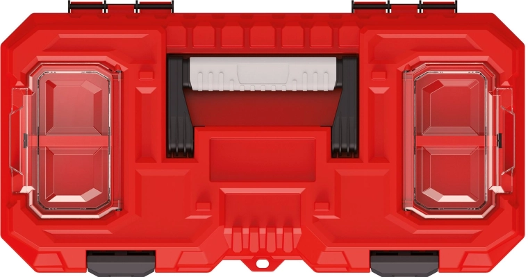 Organizare clară cu tăviță interioară detașabilă