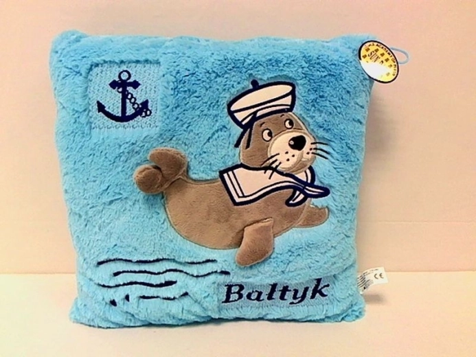 Pernă decorativă Bałtyk focă (tuleń) bicoloră