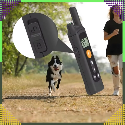 Telecomandă clară, cu lanternă și blocare