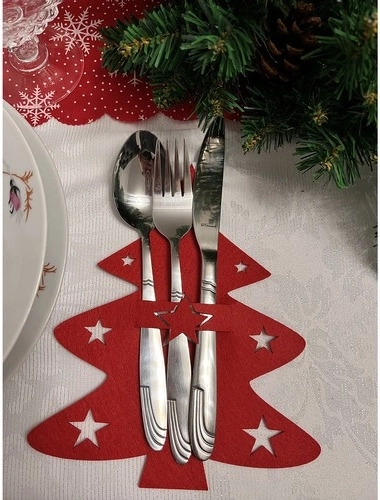Aspect festiv pentru masa de Crăciun