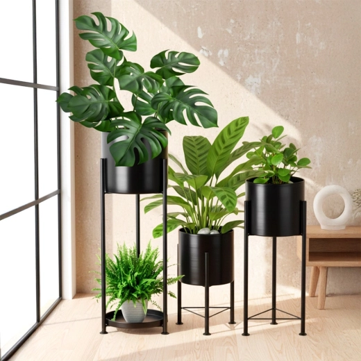 Trei înălțimi pentru o prezentare spectaculoasă a vegetației