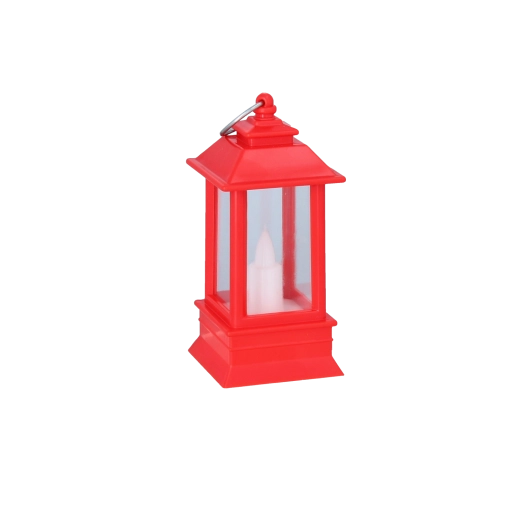 Mini lampion LED 4 × 4 × 9 cm – mix de culori