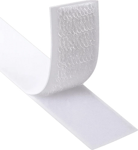Sistem cârlig + buclă pentru utilizare repetată