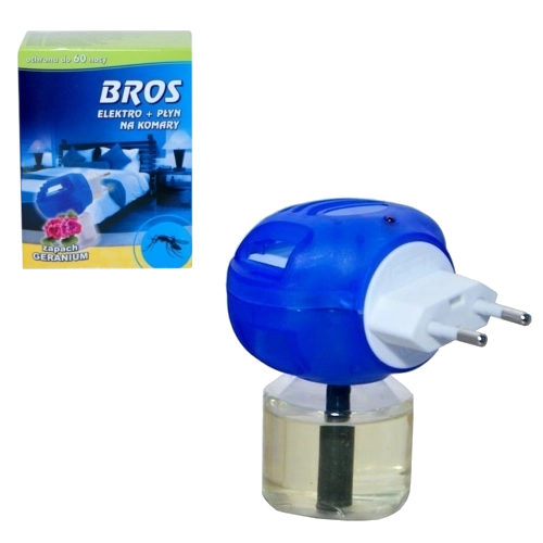 BROS electrofumigator împotriva țânțarilor cu rezerve 40 ml