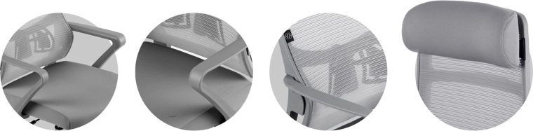 Spătar respirabil și suport lombar