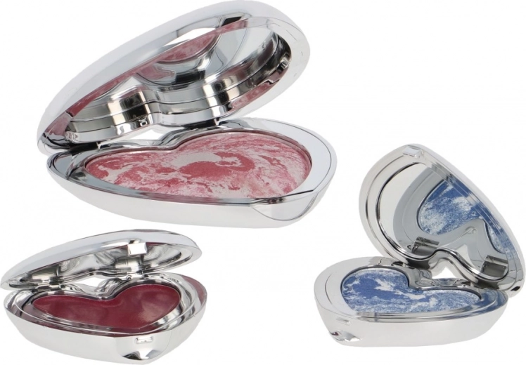 Fard de obraz și farduri de pleoape cu finisaj marmorizat