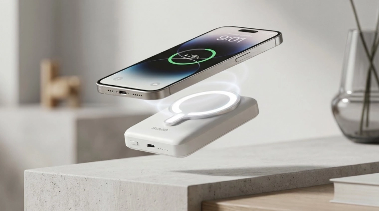Qi wireless până la 15 W și USB‑C PD rapid