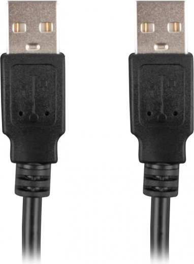 Cablu USB-A 2.0 de 1,8 m Negru