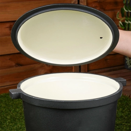 Suprafețe interioare acoperite cu email pentru curățare ușoară