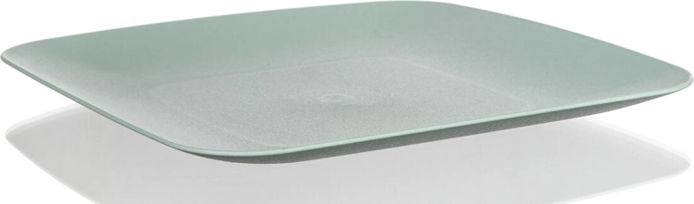 Farfurie plată pătrată 23,5 × 23,5 cm din plastic MINT CULINARIA