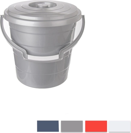 Găleată Hobby cu capac 10 l – mix de culori