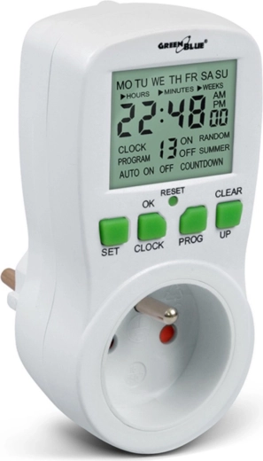 Temporizator digital GreenBlue GB107 – 16 programe