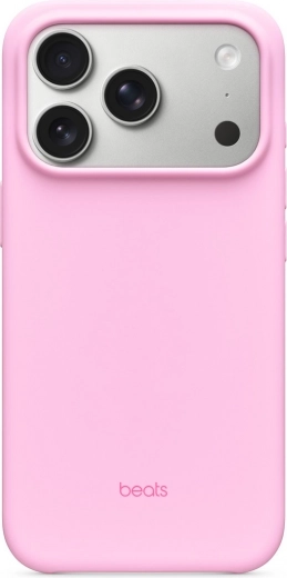 Husă din silicon BEATS cu MagSafe și control al camerei pentru iPhone 17 Pro – roz opal