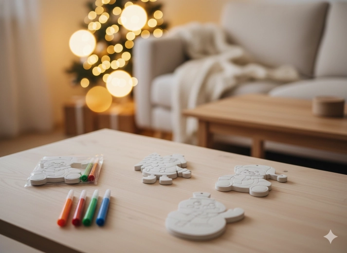 Colorează, agață, bucură-te de Crăciun