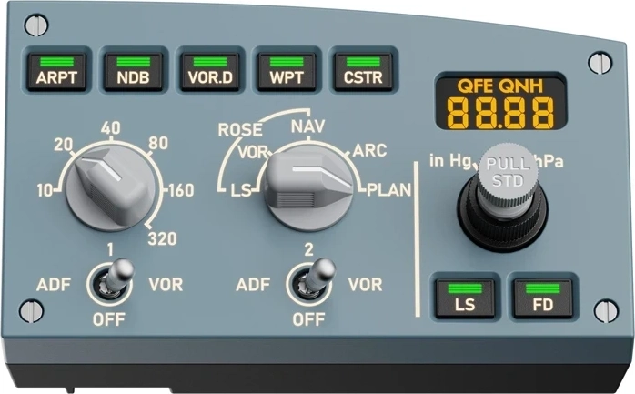Modulul drept de control al zborului MOZA Racing MA3F R EFIS