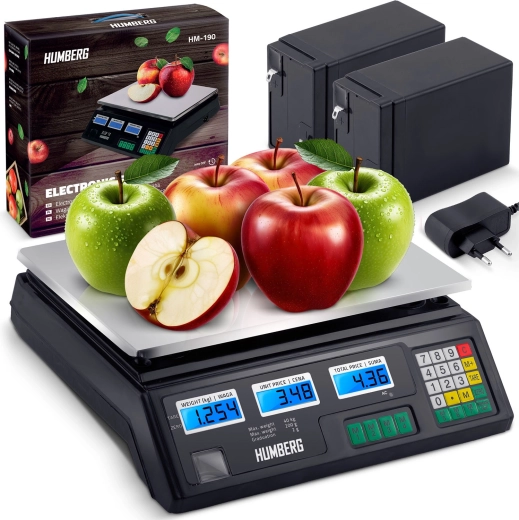 Cântar comercial electronic 40 kg HUMBERG HM-190