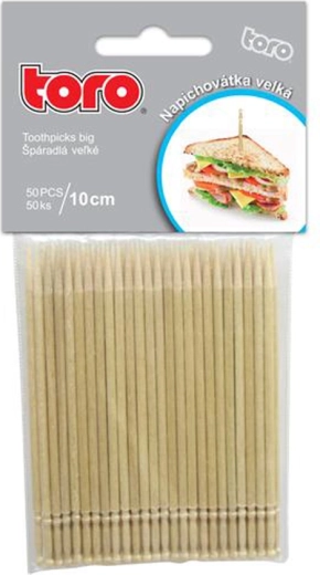 Bețișoare din lemn 10 cm, 50 buc