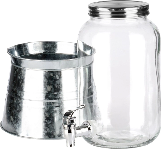 Închidere sigură cu capac din inox