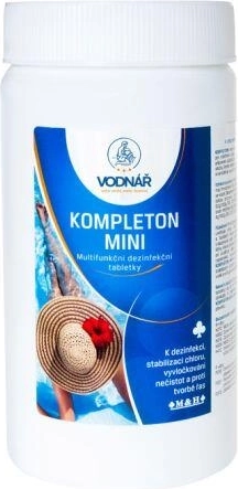 Tablete pentru piscine VODNÁŘ Kompleton Mini 3în1 20 g, 1 kg