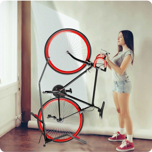 Fixare stabilă și sigură a bicicletei