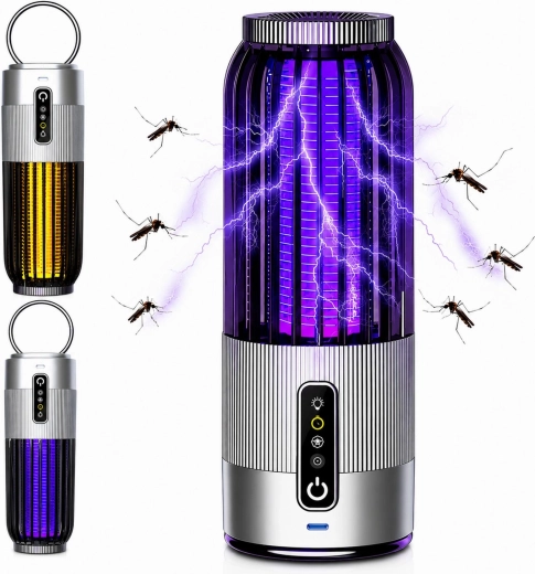 Lampă electrică suspendată pentru exterminarea insectelor cu temporizator - 1 bucată