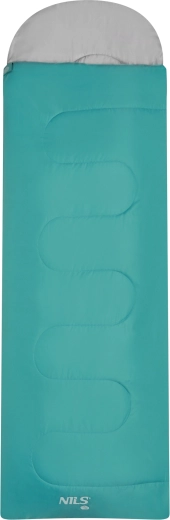 Sac de dormit tip pătură prelungit NILS Camp verde