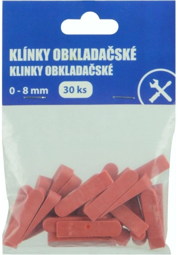 Pene din plastic pentru faianțari 0–8 mm, 30 buc