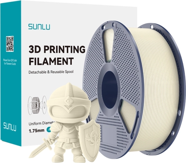 Filament Sunlu PLA+ 1,75 mm – fildeș