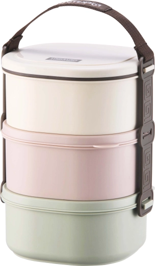 Recipient alimentar din plastic Lock 3×680 ml