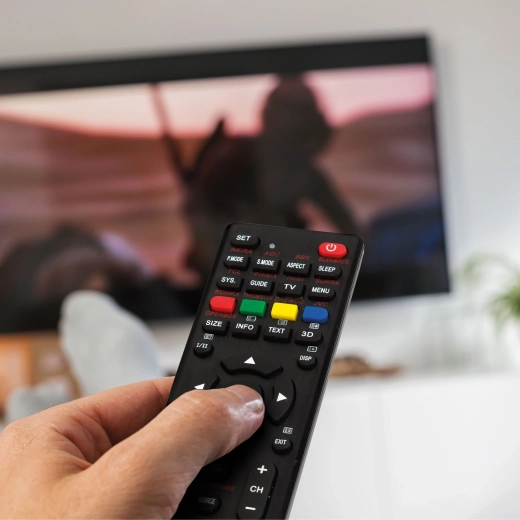 Telecomandă universală pentru televizor, compatibilă cu peste 250 de tipuri, neagră