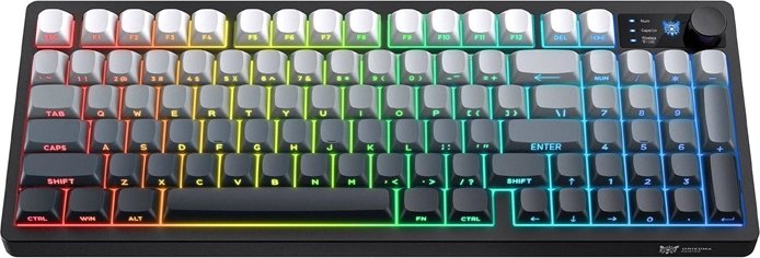 Tastatură de gaming wireless Onikuma MT902 2,4 GHz cu iluminare RGB
