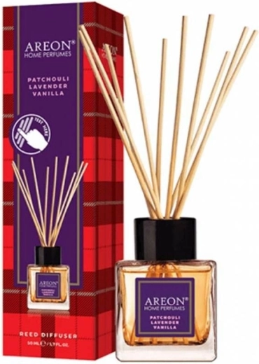 Difuzor cu bețișoare AREON AH Patchouli Lavender Vanilla 50 ml