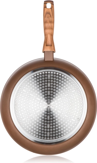 Fund pentru inducție pentru încălzire uniformă