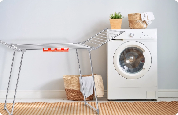 Mai mult spațiu pentru alte rufe