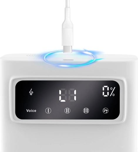 Confort pentru copil: melodii, zgomot alb și lumină LED