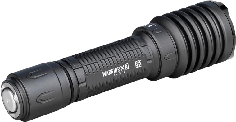 Lanternă tactică OLIGHT Warrior X 3 Gunmetal Grey – ediție limitată