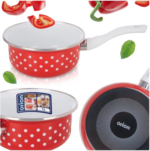 Compatibilă cu toate tipurile de plite, inclusiv inducție