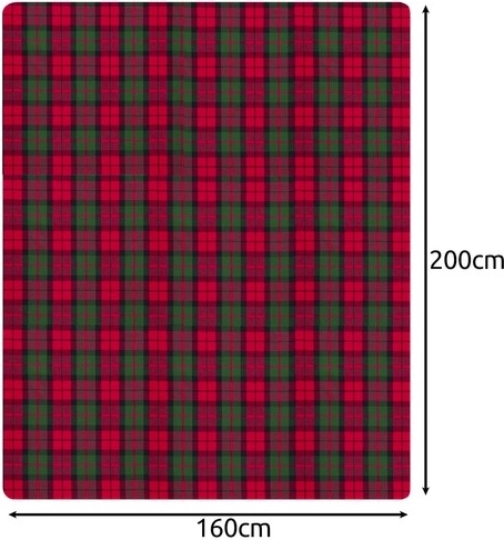 Dimensiune mare 160 × 200 cm și densitate ridicată 430 g/m²