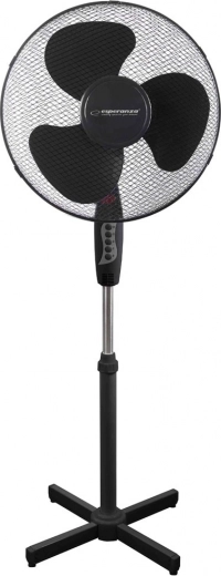 Ventilator pe stativ Esperanza Hurricane negru