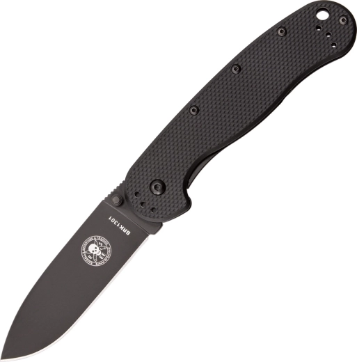 ESEE Avispa cuțit de buzunar outdoor 8,9 cm, negru, GRN