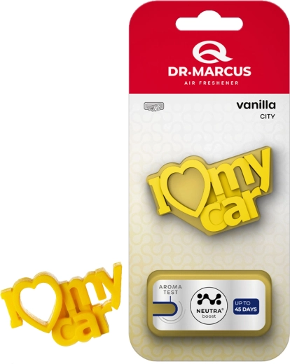 Dr. Marcus City I Love My Car Vanilla odorizant auto
