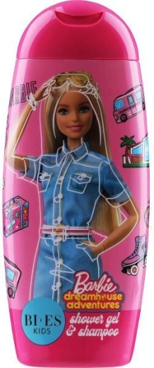 Barbie Dreamhouse gel de duș și șampon 2în1 pentru copii 250 ml